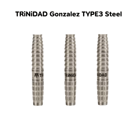 ลูกดอกปลายเหล็ก TRINIDAD GONZALEZ TYPE 3 STEEL DARTS 20G_1